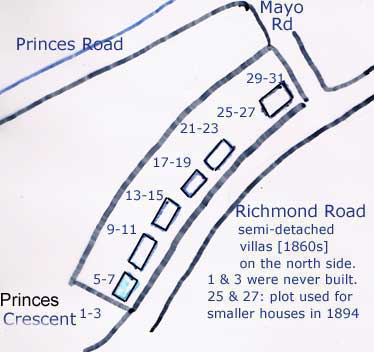 Richmond Rd renumbered villas