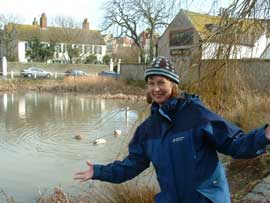 The Duck Pond at Rottingdean