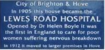 Blue plaque for Dr Helen Boyle