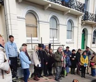 Blue plaque order of ceremony