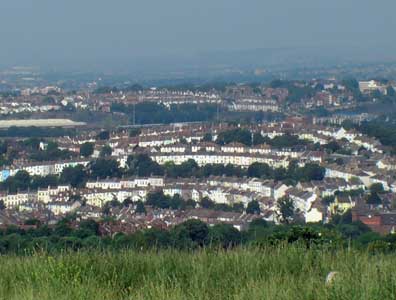Round> Hill from afar